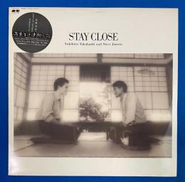 LPレコード　高橋幸宏・スティーブジャンセン / STAY CLOSE