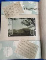 長野県立　木曽東高等学校(女学校）　卒業記念写真帖(アルバム）　1955年(昭和30年度）