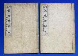 増訂装束図解　附甲冑武器図解　上・下