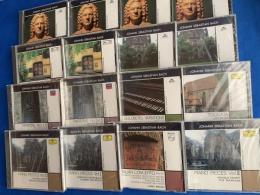 （クラシック・ピアノ・チェンバロ演奏CD）ヨハン・セバスティアン・バッハ  CD (NO.1～NO.21内、5枚欠）合計16枚