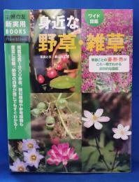 ワイド図鑑 身近な野草・雑草―季節ごとの姿・形・色がこれ一冊でわかる画期的な図鑑 (主婦の友新実用BOOKS)