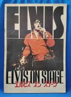 エルビスプレスリー・ショーのポスター、エルビス・オン・ツアーのパンフレット、エルビス・オン・ステージのパンフレットの3点セット