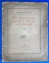 フランス語 「UN COUP DE DES JAMAIS N'ABOLIRA LE HASARD
POÈME」 Quatrième édition