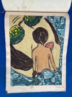 彩色版画作品集 アルバム 