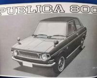 トヨタ パブリカ（TOYOTA PUBLICA ）デラックス／スタンダード　昭和45年11月　取扱書　