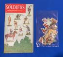 SOLDIERS　Punch-out Figures Ready to Assemble　「兵士： 組み立て式のパンチアウトフィギュア」