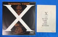 LPレコード　 X エックス / Vanishing Vision　ピクチャー・レコード (ソノシート欠)