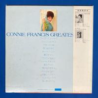  LPレコード　コニーフランシス・グレイテスト・ヒッツ