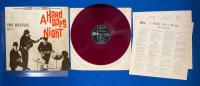  LPレコード　ビートルズ　THE BEATLES　/ A HARD DAY'S NIGHT   赤盤 日本盤