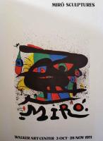 （スペイン語文）Los Carteles de MIRO ＜ミロのポスター画＞