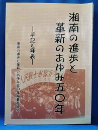 湘南の進歩と革新のあゆみ50年 -手記と年表-