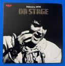LPレコード　ELVIS PRESLEY/ON STAGE FEBRUARY 1970