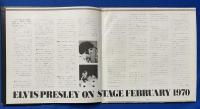LPレコード　ELVIS PRESLEY/ON STAGE FEBRUARY 1970