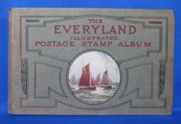 THE EVERYLAND ILLUSTRATED POSTAGE STAMP ALBUM 切手帳
