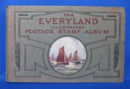 THE EVERYLAND ILLUSTRATED POSTAGE STAMP ALBUM 切手帳