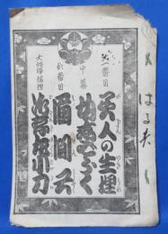 歌舞伎ほか 絵入り演目表  (二長町)市村座 明治34年11月