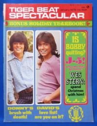 TIGER BEAT SPECTACULAR 1972年1月号