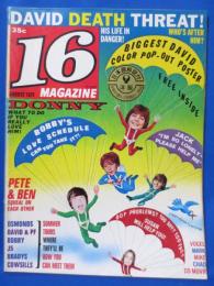 16 Magazine 1971年8月号 日本語解説付