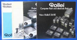 Rollei ローライ カメラ・アクセサリー カタログ 4冊