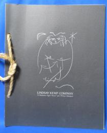 LINDSAY KEMP COMPANY　リンゼイ・ケンプ・カンパニー　1986年　パンフレット