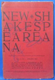 New Shakespeareana VOL.VI. No.1. January 1907