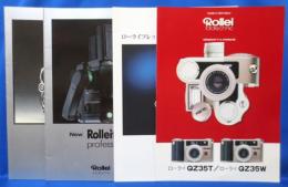 Rollei ローライ カメラ パンフレット・カタログ 4冊