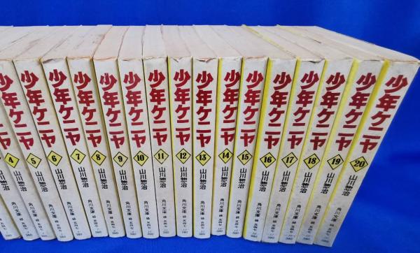 少年ケニヤ 角川文庫 全巻 全20巻セット 山川惣治 全巻初版 稀少！当時物 角川文庫 山川惣治 原作 ｢少年ケニア｣ 全20巻セット※状態
