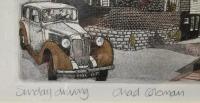 チャド・コールマン 「Sunday Driving 234/250」 銅版画（エッチング）