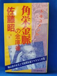 ドキュメント 角栄金脈の金庫番 佐藤昭