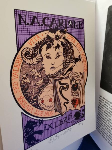 ウクライナの蔵書票・Exlibris☆真作☆306-370-090 つねら