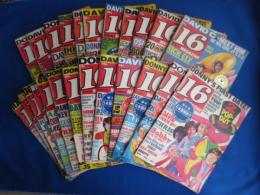 16 Magazine　1971年1月号～1973年10月号まで　不揃25冊