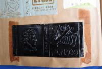 マッチラベル貼込みスクラップブック　3冊　（約370枚）