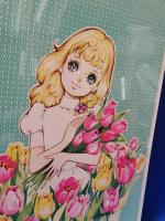 サンスター　少女キャラ下敷き　谷ゆきこ画　2枚