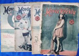 Movie Weekly 1925年6・7・8・9月号 4冊