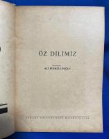 トルコ語　 『〓Z D〓L〓M〓Z』 私たちの言語