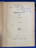 トルコ語　『S〓B〓RYA'DAN
II *　　B〓L〓M ESERLER〓 SER〓si：３』　シベリアから
II *　ロシア科学作品シリーズ: 3