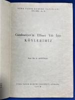 トルコ語　『Cumhuriyetin 50. y〓l〓 i〓in K〓YLER〓M〓Z
』 共和国建国50周年記念の私たちの村