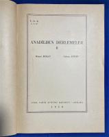 トルコ語　『ANAD〓LDEN DERLEMELER
II』　ネイティブからのコンピレーションⅡ