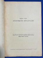 トルコ語　『BUG〓N〓N D〓L〓YLE
ATAT〓RK'〓N S〓YLEVLER〓』 アタテュルクの今日の言語での演説