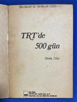 トルコ語　『TRT'de 500 g〓n』 TRT で 500 日間