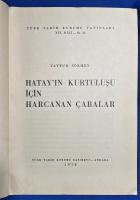 トルコ語　『HATAY'IN KURTULU〓U 〓〓〓N HARCANAN 〓ABALAR』 ハタイ解放への努力