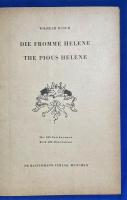 洋書　『DIE FROMME HELENE THE PIOUS HELENE』　ヘレンから死す　敬虔なヘレン