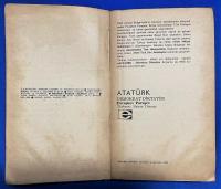 トルコ語　『ATATURK DEMOKRAT D〓KTAT〓R 』 アタテュルク 民主党独裁者
