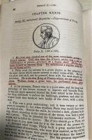 洋書　『A PICTORIAL HISTORY OF FRANCE. FOR THE USE OF SCHOOLS.』 フランス絵の歴史（学校用）