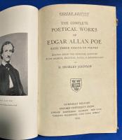 洋書　『THE COMPLETE POETICAL WORKS OF EDGAR ALLAN POE WITH THREE ESSAYS ON POETRY (OXFORD EDITION)』 エドガー・アラン・ポーの詩作品全集　 詩に関する 3 つのエッセイ付き (オックスフォード版)