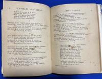 フランス語　『LES　CHEFS D'OEUVRE DE LAMARTINE　NOUVELLES MEDITATIONS PO〓TIQUES』　ラマルティーヌの傑作、新しい詩的瞑想