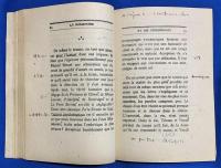 フランス語　『LE ROMANCIER ET SES PERSONNAGES』 小説家とその作中人物　