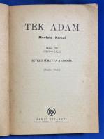 トルコ語　『TEK ADAM Mustafa Kemal 〓kinci Cilt (1919-1922) Be〓inci Bask』　ワンマン　ムスタファ・ケマル第2巻 (1919-1922)　第5版
