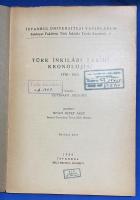 トルコ語　『T〓RK 〓NKILABI TAR〓H〓　KRONOLOJ〓S〓
1918-1923』 トルコ革命の歴史年表 1918～1923 年