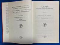 トルコ語　『TURKEY GEOGRAPHIC AND SOCIAL PERSPECTIVESSOCIALES, 〓CONOMIQUES ET POLITIQUES DU MOYEN ORIENT VOLUME IX 』 トルコ: 地理的および社会的展望　中東およびアジアの社会、経済、政治的研究、No 9